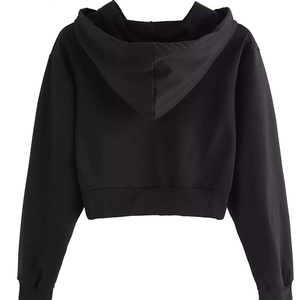 Sudadera Corta Deportiva Transpirable para Yoga al Aire Libre para Mujer, Sudadera con Capucha de Talla Grande para Mujer con Diseño Sublimado - Product Image 5