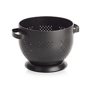 Porta cubiertos metálico de estilo único, forma redonda, con asa, para decoración de encimeras de cocina. - Product Image 1