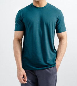 Camiseta Deportiva Extra Grande de Algodón 100% Tejido para Hombre, Venta al Por Mayor, Alta Calidad, Verano - Product Image 5