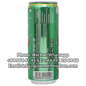 Basique — canette de boisson gazeuse 7UP, 330ml, boissons carbonées du Vietnam et vente en gros - Product Image 4