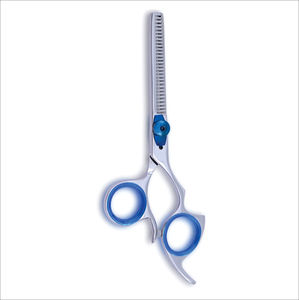 Juego de Tijeras de Peluquería Profesionales de 6.0 Pulgadas SF03, Color Negro Dorado, para Salón de Belleza, con Dientes de Entresacar 440 - Product Image 1