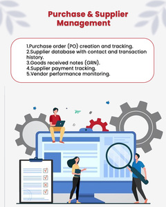 Módulos Básicos de ERP Personalizados de Alta Calidad, Estables y Seguros para Pequeñas Empresas, Fácil Actualización de Inventario, Creación de Facturas, Agregar Empleados - Product Image 4