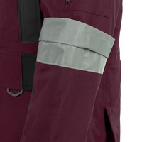 Veste softshell à capuche bordeaux pour homme, coupe-vent, fermeture éclair, résistante à l'eau, pour l'hiver, coupe classique, avec bandes réfléchissantes