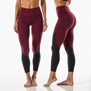 Compression Fitwear <b>Leggings</b> <b>Womens</b> High Waists Jogger Pants Quick Dry Seamless Gym Workout Fitness Apparel Yoga Ladies Fitness - Product Image 2