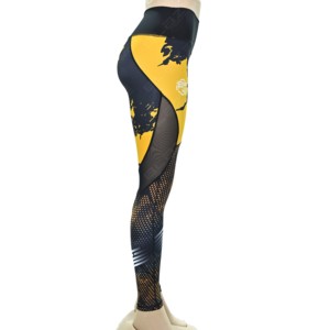 New Printed Workout Gym Fitness High Waist Scrunch Butt Lifting Athletic Pants Breathable Eco-Friendly Belt Yoga Leggings - Product Image 6