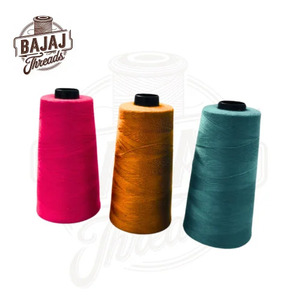 Fil à coudre Bajaj Kohinoor 5000 mètres, fil en polyester haute résistance pour la couture, la broderie et l'usage industriel - Product Image 4
