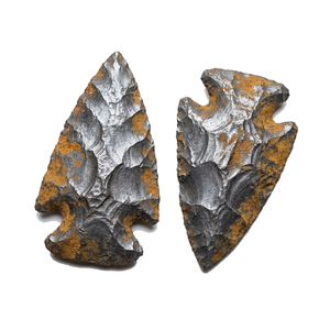 Pointes de flèche en pierre naturelle, hématite, jaspe fantaisie, pour la lithothérapie, vente en gros de pierres précieuses et de cristaux - Product Image 4