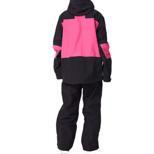 Traje de Esquí para Mujer con Logotipo Personalizado, Chaqueta y Pantalones de Snowboard con Bloques de Color, Ropa de Invierno con Capucha, Marca Privada OEM - Product Image 6
