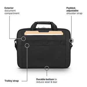 Latest Tactical Design <b>Men</b> Women Laptop <b>bags</b> multiple spacious storage inner pockets genuine leather lightweight water proof <b>bag</b> - Product Image 6
