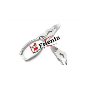 Pinzas para uñas de los pies micóticas para podólogo, cortador de calibrador voladizo profesional, instrumentos ortopédicos de Podología de doble acción - Product Image 1