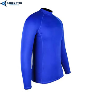 Professional Full Sleeve UPF50+ UV Protection Quick Dry Rash Guard <b>Swim</b> Training <b>Top</b> for Surfing Eco-Friendly Athletic Shirt - Product Image 2
