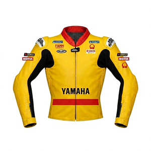 <b>Racing</b> <b>Jacket</b> Yamaha Miguel Oliveira MotoCP <b>Jacket</b>/Chaquetta Made To Measure Flexible Stretch Panels Comfort Fit Impact CE - Product Image 1