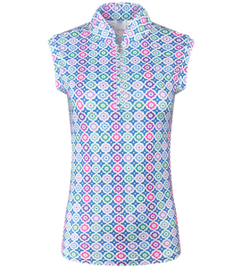เสื้อโปโลกอล์ฟแขนกุดรุ่นใหม่ Dunning Brigid ระบายอากาศได้ดี น้ำหนักเบา เหมาะสำหรับเล่นกีฬาสำหรับผู้หญิง - Product Image 4
