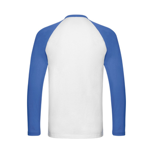 Camiseta de Manga Larga Personalizada para Hombre, Informal, de Punto, Corte Regular, Secado Rápido, Transpirable, Cuello Redondo, Estilo Urbano - Product Image 2