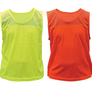 Custom <b>Sports</b> Mesh Insulated Soccer <b>Bibs</b> Reversible Moisture Wicking Breathable Quick Drying Lightweight Multi Colors - Product Image 1