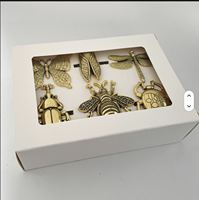Anneaux et supports de serviettes en métal en forme d'étoile de mer, de conque, de hippocampe et d'abeille, écologiques, en stock pour les décorations de table de mariage et les hôtels