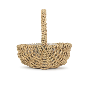 Paniers en jonc de mer tressés à la main pour fleurs, mini paniers pour cadeaux avec poignées, prix de gros du Vietnam - Product Image 3