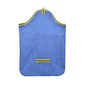 Blue Canvas Horse Hay Bag <b>Slow</b> Feed Durable Hay <b>Feeder</b> Round Opening Stable Feeding Bag Heavy Duty Horse <b>Feeder</b> Bag - Product Image 5