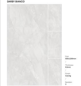 Diseños modernos de pisos cerámicos con apariencia de mármol indio, baldosas homogéneas de porcelana de 600x1200 mm, precios en Ghana, Emiratos Árabes Unidos, Estados Unidos, África. - Product Image 2