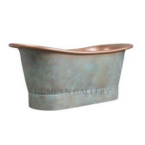 Baignoires autoportantes de luxe en fonte et en cuivre, personnalisées, tendance, prix de gros - Product Image 1