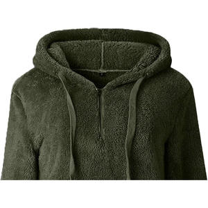 Sudadera con Capucha Extra Grande Personalizada para Mujer, de Forro Polar, 100% Algodón, Transpirable, Resistente al Viento, Ecológica, 360g - Product Image 2
