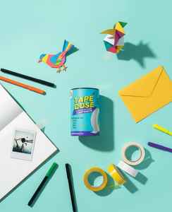 Cinta de espuma de doble cara Tapedose, todo en uno, multiusos, paquete de 5, cinta de embalaje BOPP con adhesivo acrílico para todas las necesidades de pegado - Product Image 4