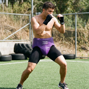 ADNAN DAUTS.CO ADZS-GG-042 Protector Inguinal de Boxeo de Cuero Negro con Correas para Piernas y Protección Abdominal Suave y Transpirable para Entrenamiento - Product Image 6