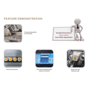 Machine à scier horizontale automatique pour le fraisage et le rainurage des cadres de portes, équipement de menuiserie - Product Image 5