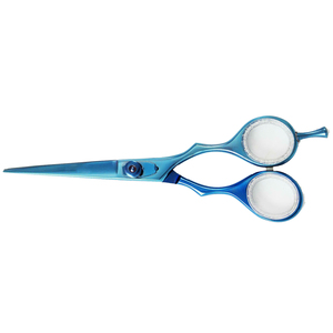 Ciseaux de coiffure de haute qualité pour barbier, 5,5 pouces, couleur titane, lames Supercut aiguisées - Product Image 6