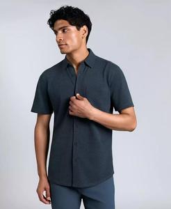 Camicia sportiva a maniche corte da uomo | Kenneth Cole - Product Image 2