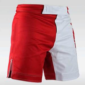 Shorts de combat MMA durables et extensibles pour l'entraînement de Muay Thai et de boxe, impression par sublimation personnalisée, respirants et à séchage rapide - Product Image 3