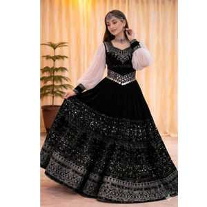 Vestidos Tradicionales Afganos Kuchi de Alta Calidad con Trabajo de Espejo Vintage, Transpirables, Tallas Grandes, Casuales, para Bodas y Fiestas, Vestido Afgano - Product Image 3