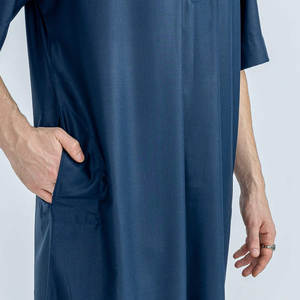 Jubba Árabe para Hombre, Prenda Larga de Inspiración Tradicional, 100% Poliéster, Largo hasta el Suelo, Personalizable, Cómodo Thobe / Thawb - Product Image 6