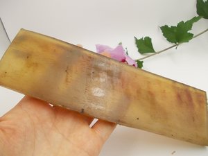 Écailles de corne de mouton naturelles véritables pour manche de couteau, écailles de corne de bélier, matériau brut pour la fabrication de manches de couteaux DIY, matériau brut pour manches de peigne, ébauches. - Product Image 2