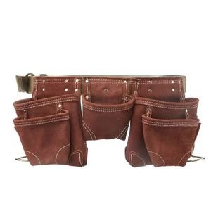 Heavy Duty Carpenter Tool Bag with Multiple Pockets for Construction and Woodworking - Product Image 1