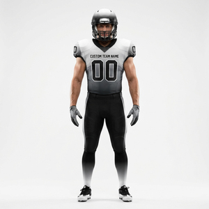 Vente en gros de maillots de football américain en mesh 260 GSM, uniforme de football pour les équipes universitaires - Product Image 6