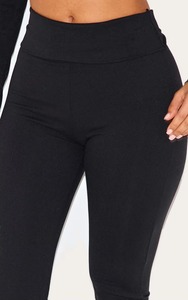 Pantalones de yoga de cintura alta para mujer, de pierna ancha, con logo personalizado, corte de bota, para fitness, directo de fábrica - Product Image 5