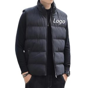 Chaleco Acolchado para Hombre, Prenda Exterior sin Mangas Térmica y Contemporánea, Calidad Premium, Logotipo Personalizado, Marca Privada OEM, Impermeable y Resistente al Viento - Product Image 4