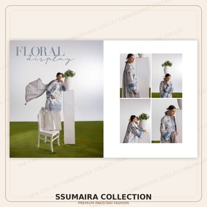 Collezione di Tappeti Gul <span class=keywords><strong>Ahmed</strong></span> Bagheecha 2026 |   Completi in tessuto stampato a 3 pezzi |   Abbigliamento Pakistano da Donna per Feste, Adatto a Tutte le Stagioni, Vendita all'Ingrosso - Product Image 5