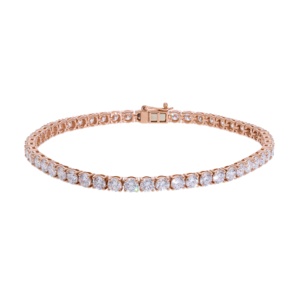 Everyday Elegance 14K Gold Tennis Bracelet 11.73 Carats Sparkling Diamonds Diamond Bracelets & <b>Bangles</b> - Product Image 1
