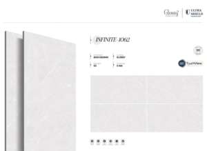 Azulejos de porcelana brillante de primera calidad, tamaño grande, 800x1600, 1200x1800, 750x1500 mm, azulejos de lujo para villas, apartamentos y hoteles. - Product Image 5