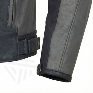 Chaqueta de Cuero para Motociclistas de Alta Calidad, Personalizada, para Hombre, Temporada de Invierno, Nueva Chaqueta con Logotipo, Fabricante de Equipo Profesional - Product Image 6