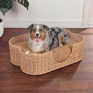 Una vibra natural para tu mascota que ofrece a tu compañero peludo un lugar cómodo para descansar: cama de ratán para mascotas - Product Image 4