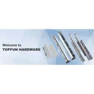 Viet Glissières de tiroir modernes en acier zingué à pleine extension pour cuisine chambre entrepôt - Product Image 6