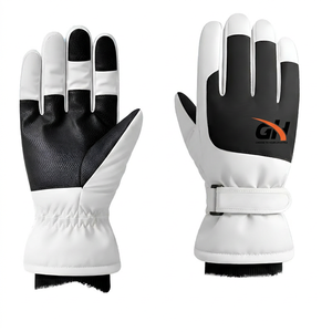 Guantes Unisex Impermeables de Invierno, Cálidos, para Motocicleta, con Logotipo Personalizado, de Felpa, Térmicos, para Conducir, con Pantalla Táctil - Product Image 2
