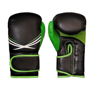 Customizable Boxing <b>Gloves</b> PU Leather Shock Absorbing Padding Secure Wrist Closure <b>Gloves</b> for Boxing Training Kickboxing - Product Image 1