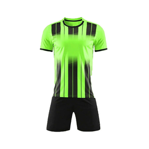 Customized Logo Printed Football Uniform <b>Soccer</b> Team Kits Training Jersey Set Custom Color 100% Polyester Unisex Wholesale - Product Image 1