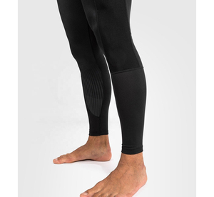 Leggings de compression imprimés pour hommes, séchage rapide, respirants, élastiques, pour le sport, avec logo et taille personnalisés - Product Image 3