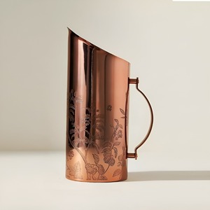 Ecofriendly Copper Jug Promoting Sustainable Living Supporting <b>Plastic</b> Free Lifestyle with Durable Handcrafted Body - Product Image 3