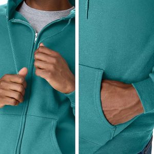 Sudadera con Capucha de Alta Calidad, Estilo Urbano, Gruesa, de Felpa, Talla Grande, Personalizada con Impresión, para Hombre - Product Image 2